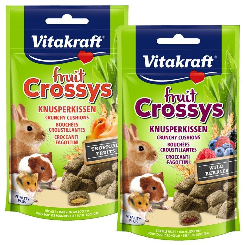 Vitakraft Crossys Przysmak z owocami tropikalnymi dla królika 50g