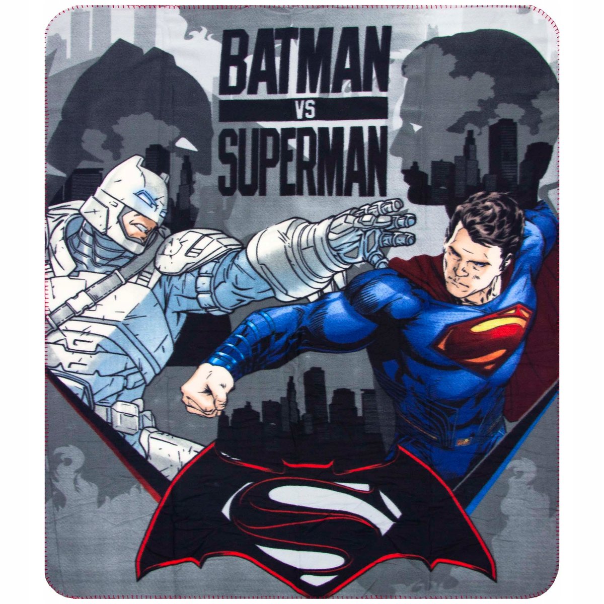 Koc polarowy Batman vs Superman Narzuta 140x120 cm