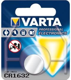 Varta 0568017 Batteries CR1632, 3 V 1603