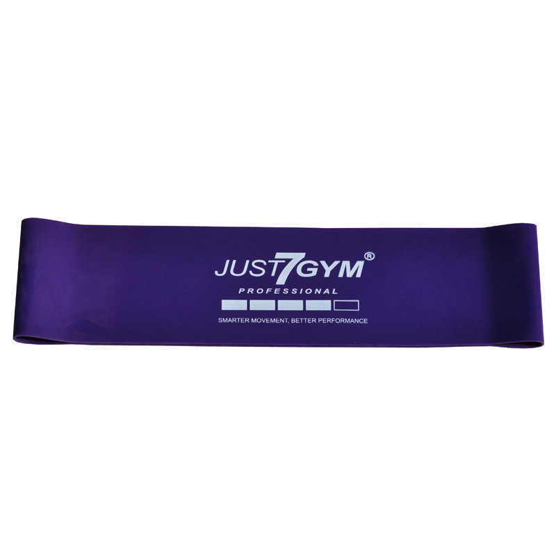Just7Gym, guma do ćwiczeń, Mini Power Band Mobility 8.0, fioletowa
