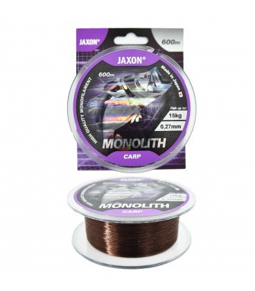 Jaxon Żyłka Monolith Carp 0,27mm 600m Japan