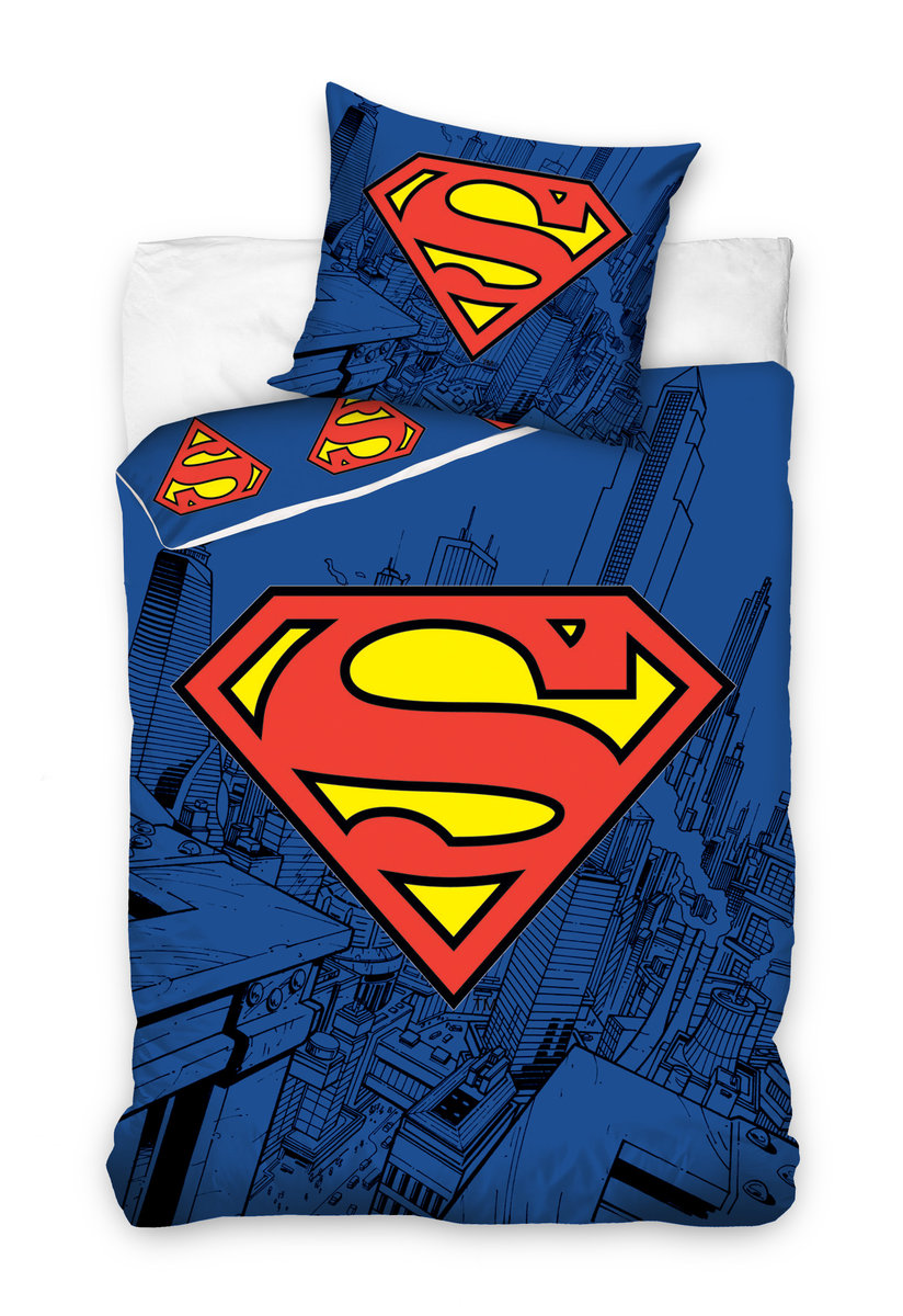 Pościel 160x200 Bawełniana Superman Super Man