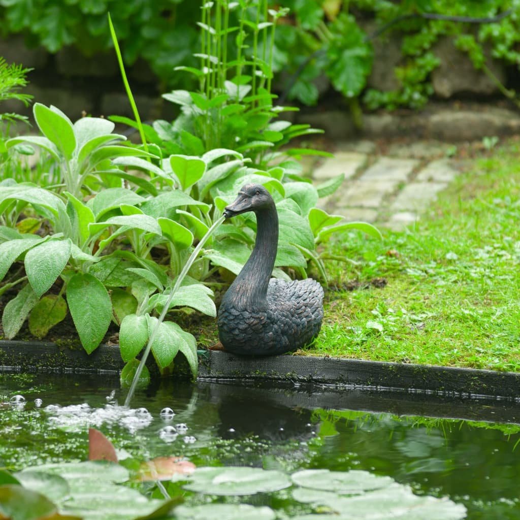 Lumarko Pływająca fontanna ogrodowa w kształcie łabędzia