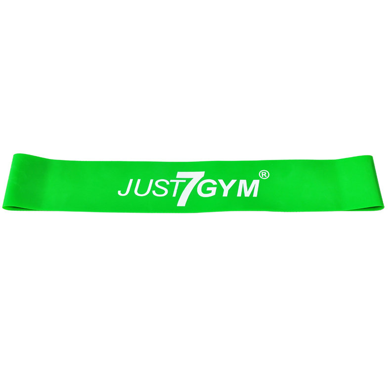 Just7Gym, guma do ćwiczeń, Mini Power Band Mobility, zielona