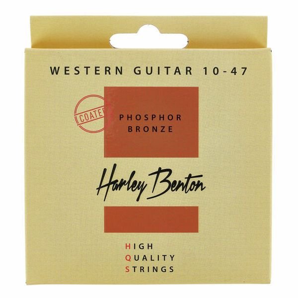 Struny do gitary akustycznej Harley Benton HQS WE