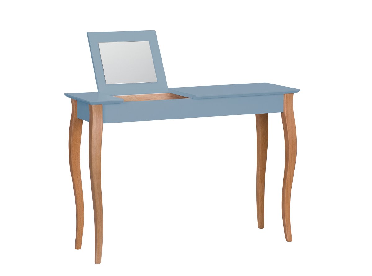 Toaletka LILLO z Lusterkiem 105x35cm Delikatny Niebieski