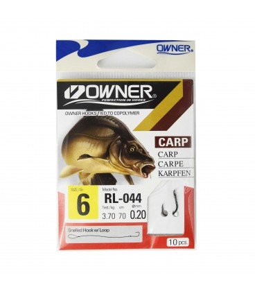 Owner Haczyki RL044 rozm.6 Przypzypon 0.20mm