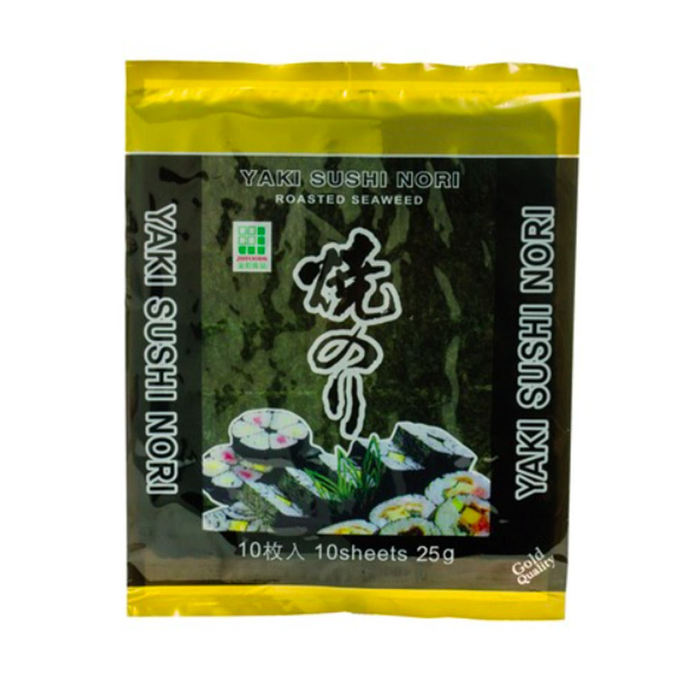Algi Nori do Sushi 10 Arkuszy Klasy Gold 