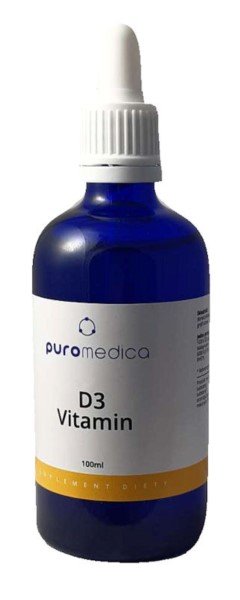 PUROMEDICA Puromedica Witamina D3  100 ml odporność PR188