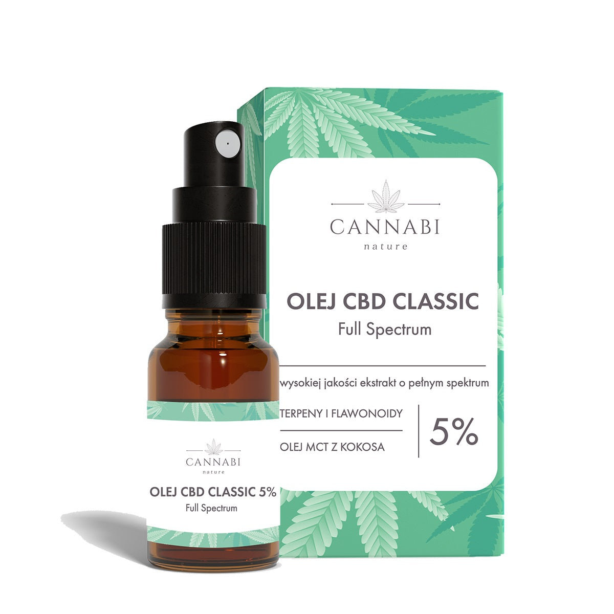 Cannabi Nature Olejek CBD Klasyczny 5% 10ml - Cannabi Nature