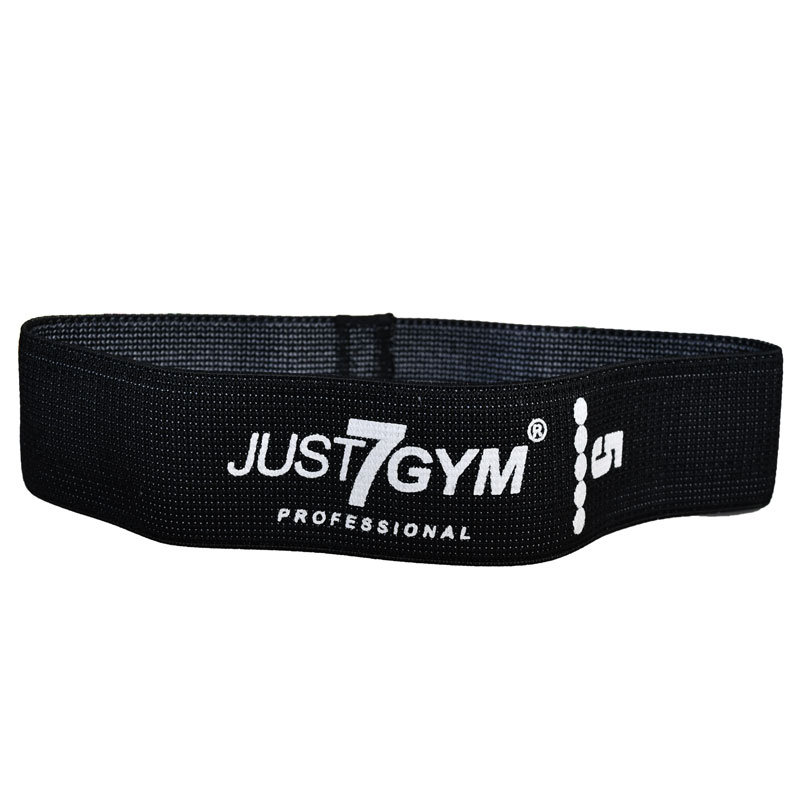 Just7Gym, guma materiałowa, Mini Band 5.0, czarna
