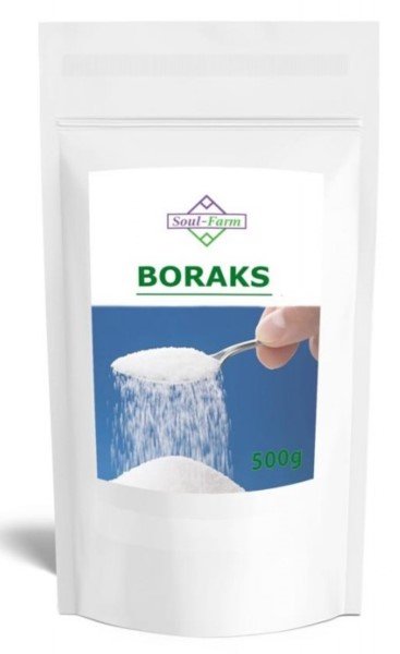 Boraks Borax Czteroboran Sodu Dziesięciowodny 500G