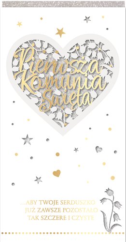 Na Komunię Kartka z życzeniami PM45
