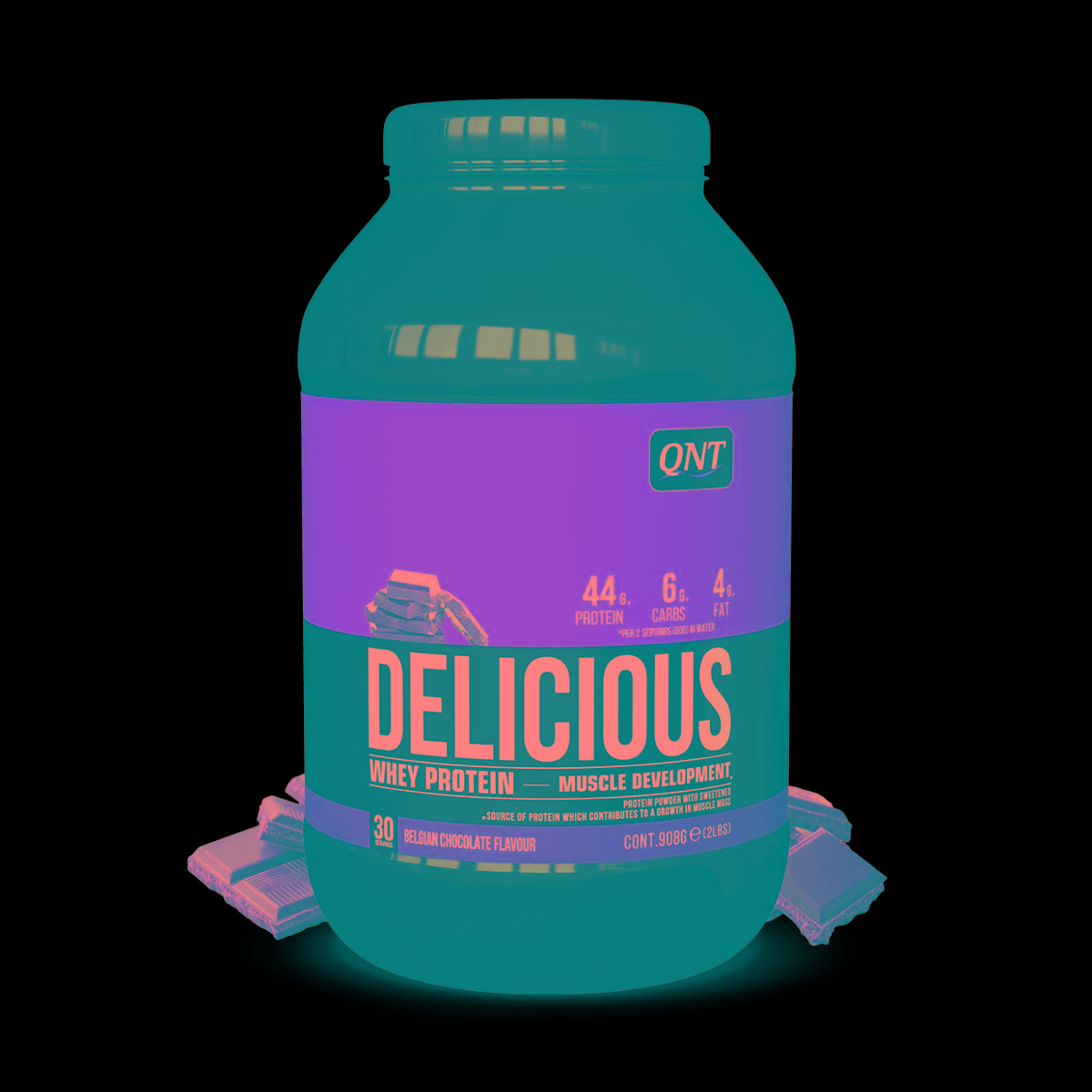Qnt Delicious Whey Protein 908 g