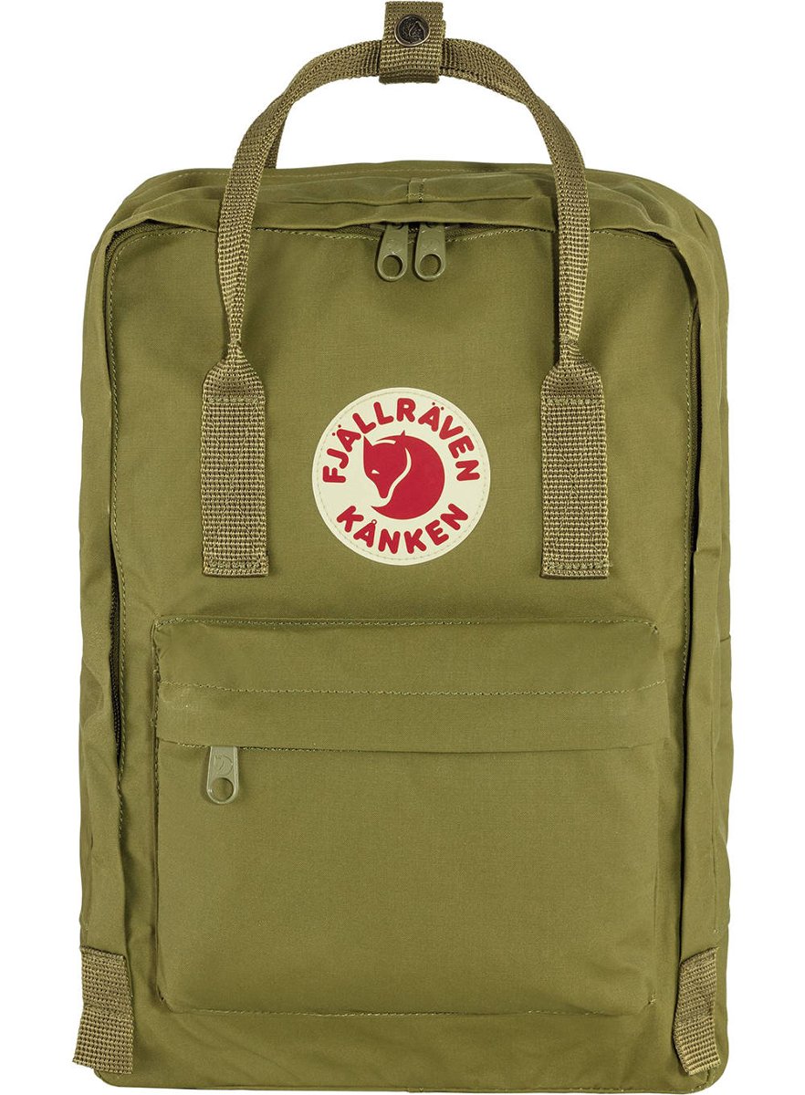 Fjällräven Fjällräven Kanken Laptop Plecak 35 cm przegroda na laptopa foliage green F27171-631