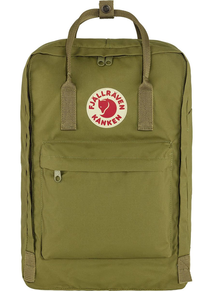 Fjällräven Fjällräven Kanken Laptop Plecak 42 cm przegroda na laptopa foliage green F27173-631