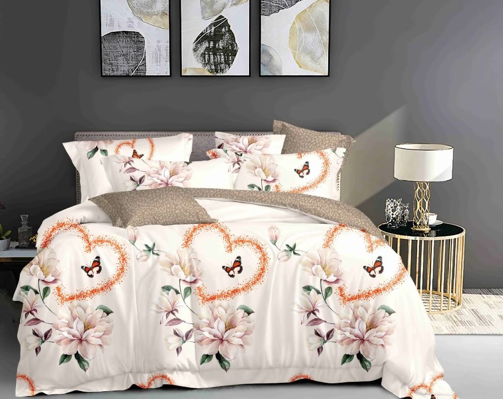 Pościel z bawełny syntetycznej dwustronna PME-526 Mariall