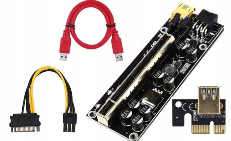 Riser VER009S-Plus PCI-E PCI USB3.0 MINING ETH BTC
