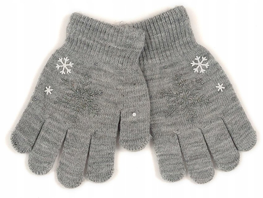 YO! rękawiczki 5-palcowe akrylowe 18cm 140 146 152