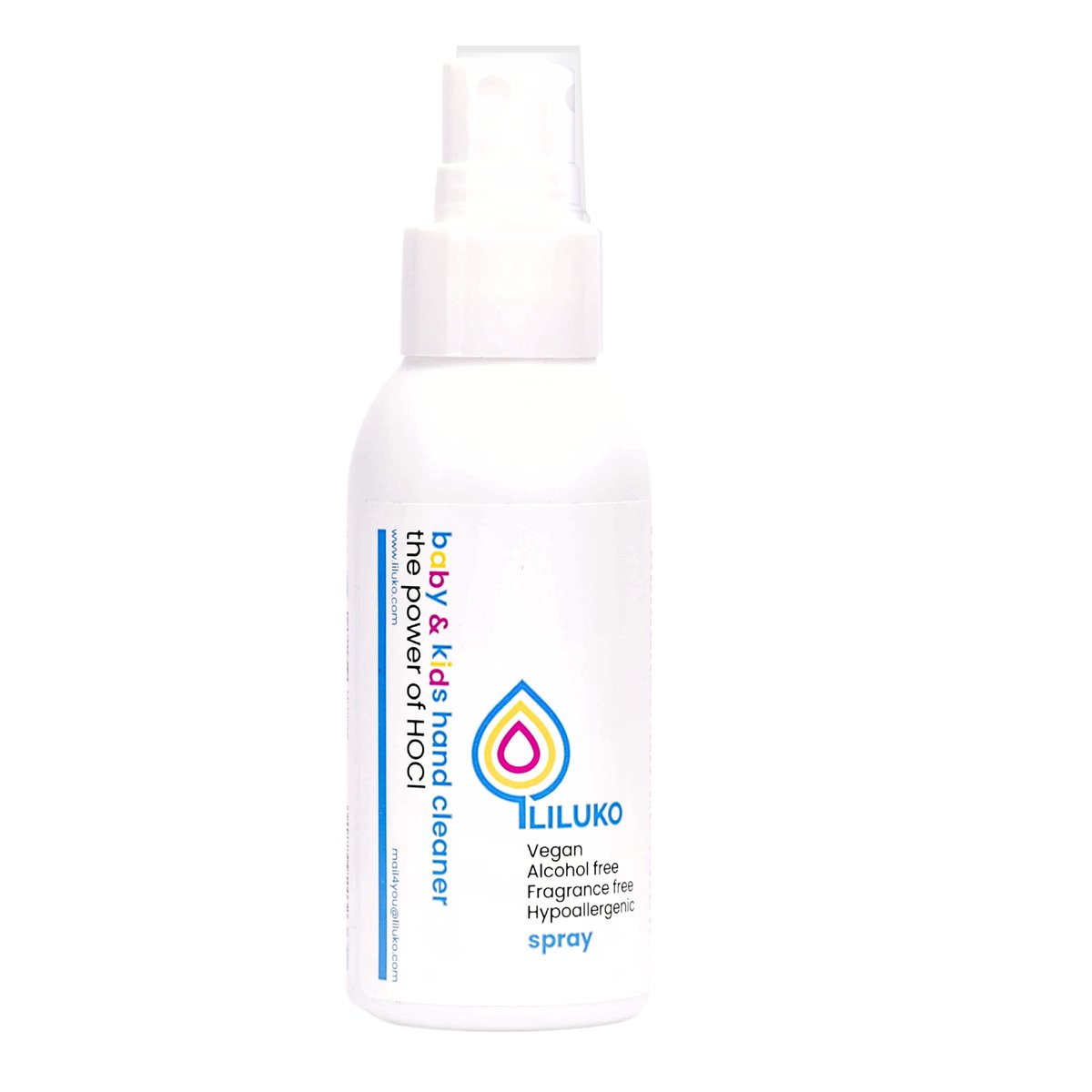 Liluko Baby & Kids Hand Cleaner ANTYBAKTERYJNY płyn do rąk dla dzieci VEGAN