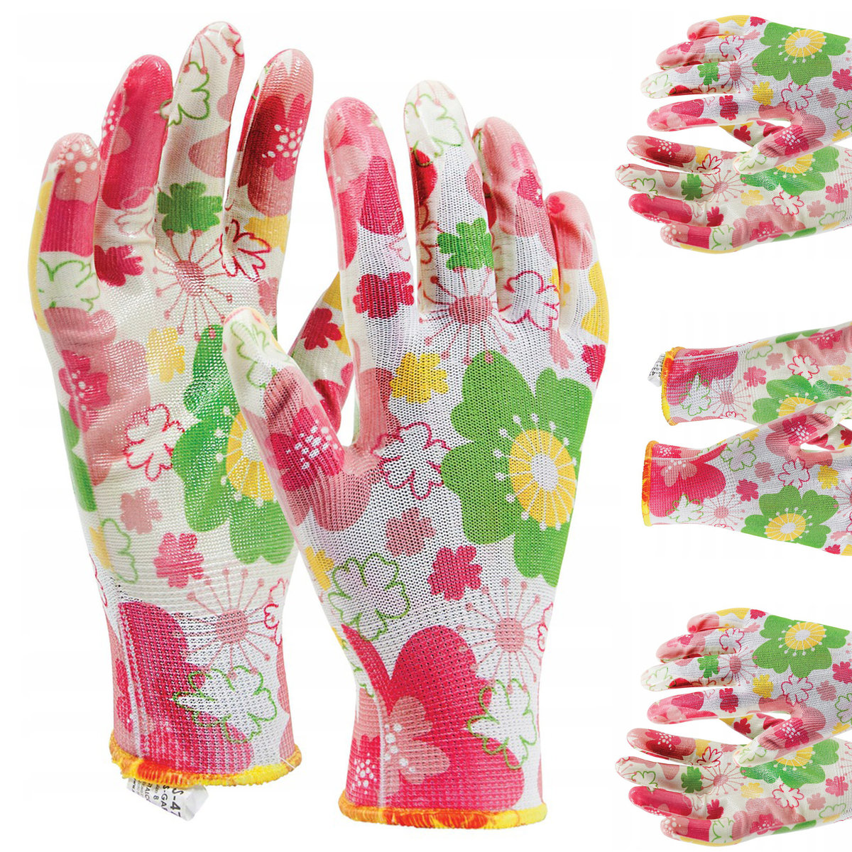 Rękawice damskie ogrodnicze Stalco S-garden 7 S