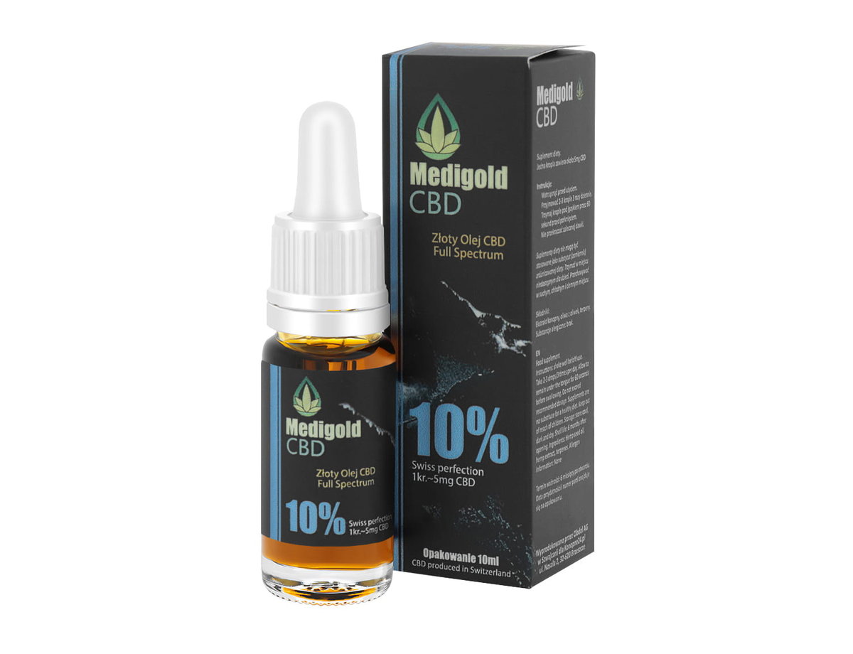 Swiss lab Medigold złoty BIO Olej CBD 10% ZESTAW 3x10ml 3000mg FA95-1709F_20210924104927