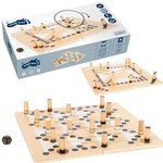 Small Foot Chińczyk i Drabiny Gold Edition 2w1