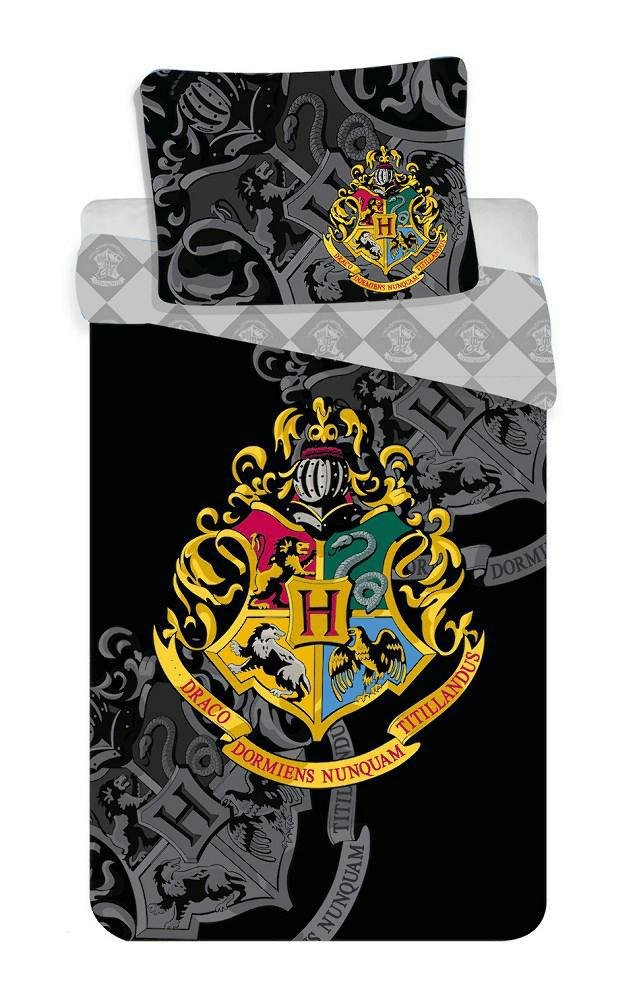 Pościel bawełniana Harry Potter, 140 x 200 cm, 70 x 90 cm