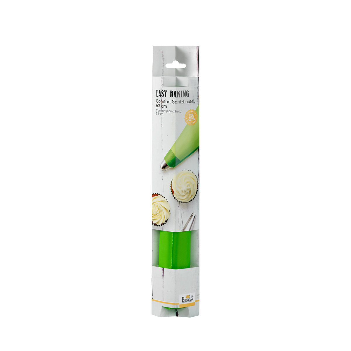 RBV Birkmann Birkmann 1010733510 Szpryca jednorazowego użytku 53 cm, Easy baking, tworzywo sztuczne Zielony, Szary, 5 x 3 x 2 cm 1010733510