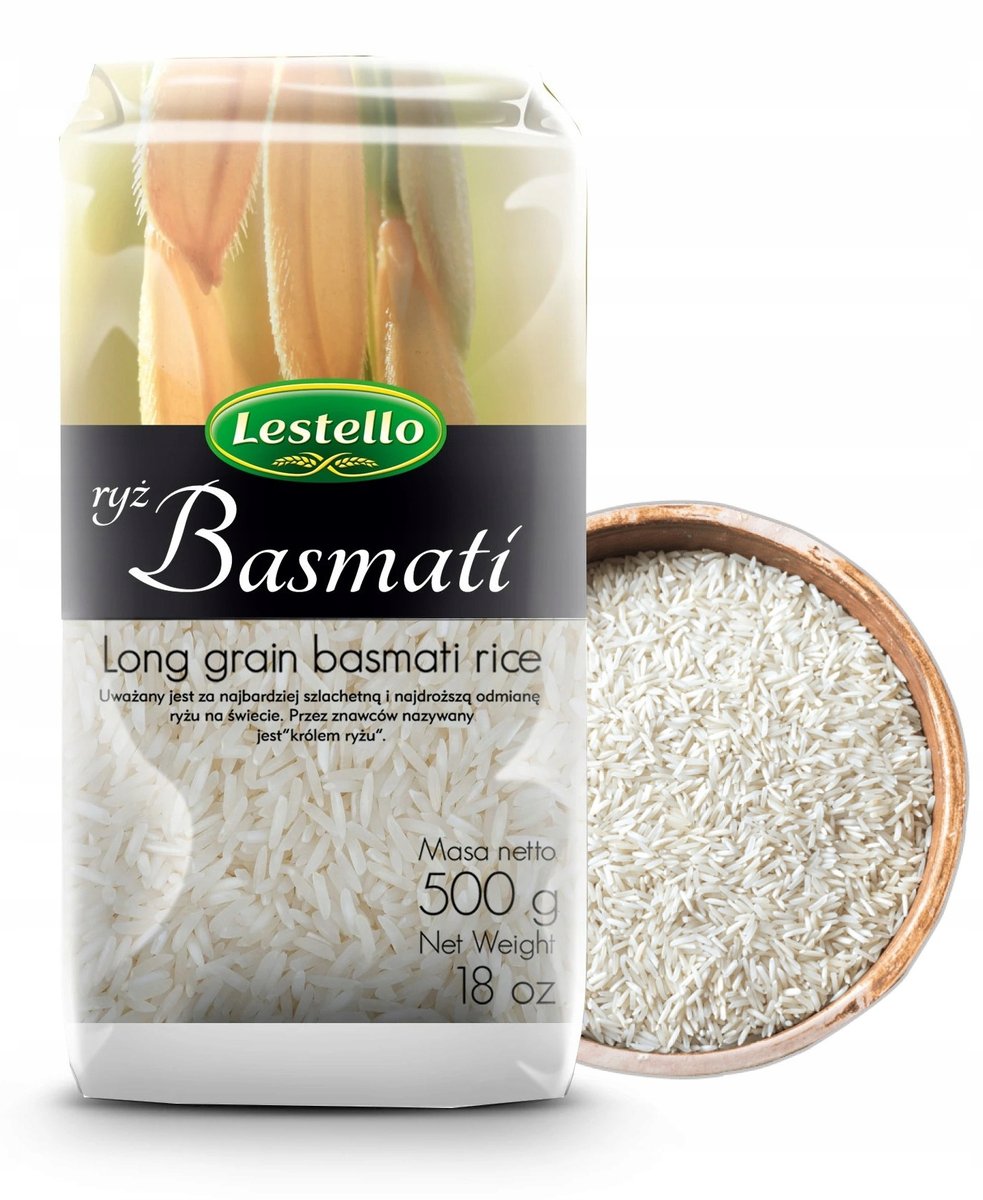 Lestello - Ryż długoziarnisty biały basmati