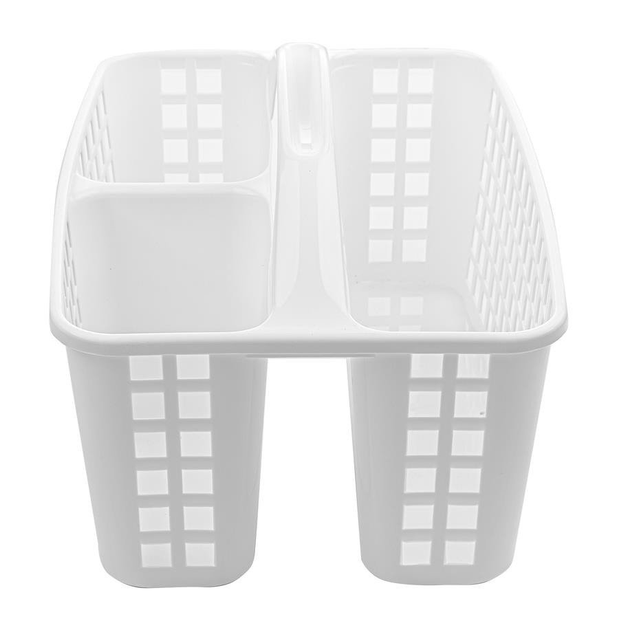 Fl1 ORGANIZER 3-KOMOROWY Z UCHWYTEM CAPRI BIAŁY 40G-ORG-G562
