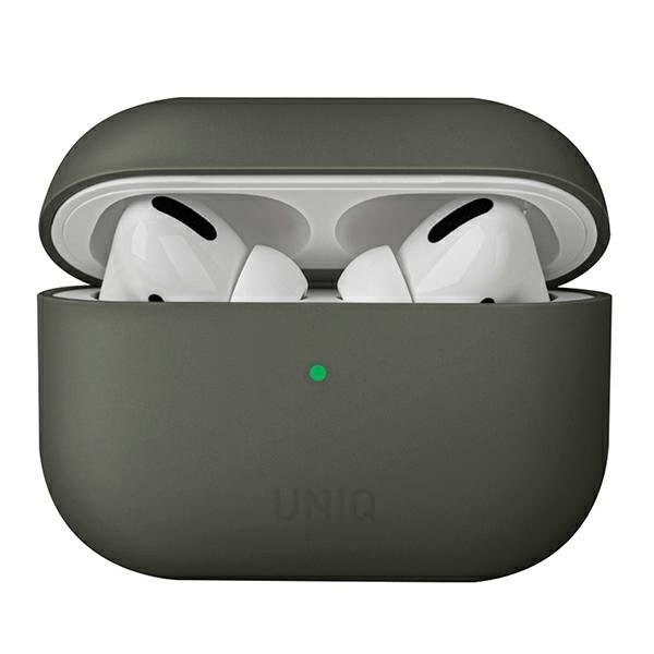 Uniq UNIQ etui Lino AirPods Pro Silicone szary/grey moss