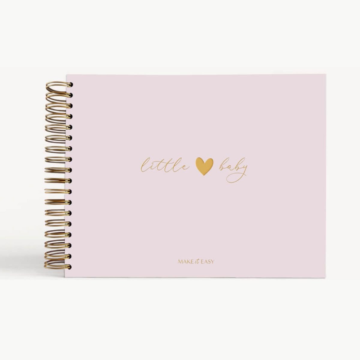 Pierwszy album na zdjęcia dziecka - pamiętnik - Baby Pink