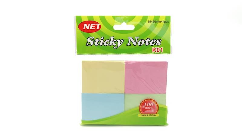 Notes Samoprzylepny Pastel 38X50Mm K01 Net