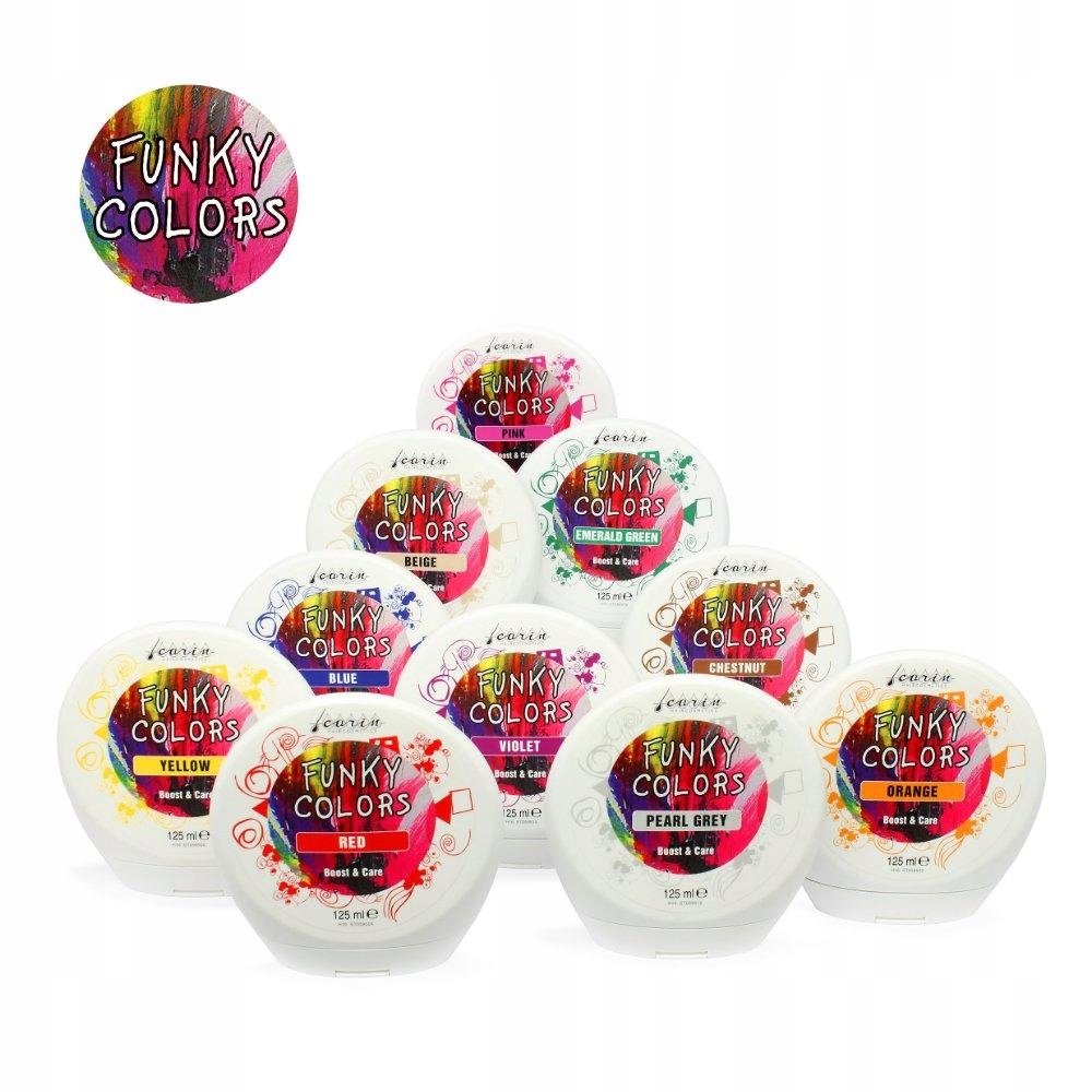 Carin Funky Colors Odżywka Koloryzująca Różowa