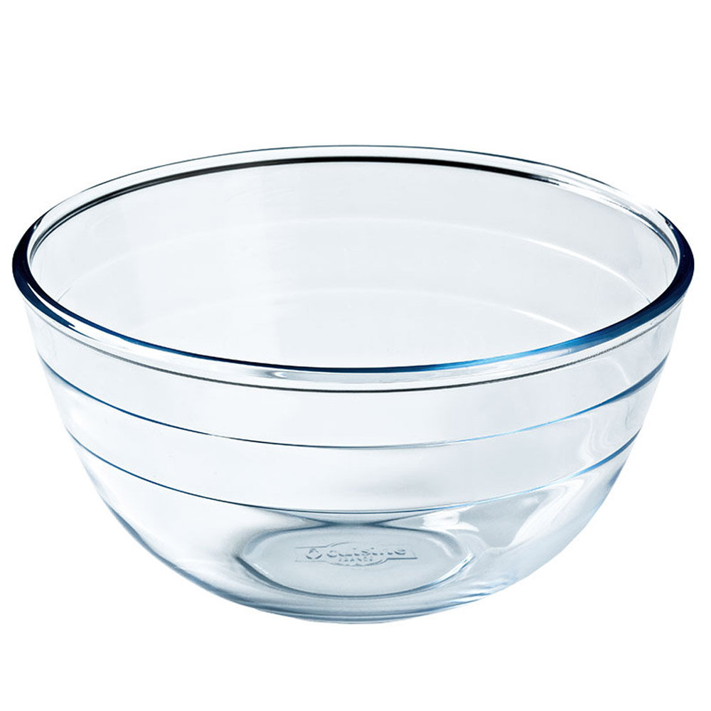 International Cookware arcuisine krzemiany borosilikonowego Glass mixing Bowl (9.5-inch 101 uncji) by  4936226