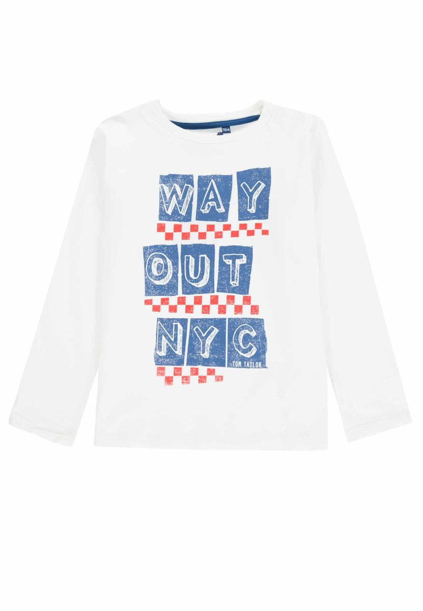 Tom Tailor, chłopięca bluzka z długim rękawem, rozmiar 122