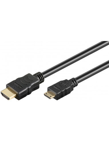 Goobay Kabel HDMI na Mini-HDMI Czarny 1.5M 31931