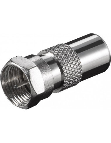 Goobay Wtyczka F-wtyczka-wtyczka 9.5 MM (PANPH-SS12X2)