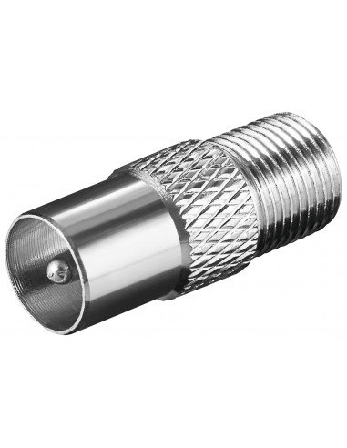 Wentronic Wtyczka F-tuleja na wtyczka 9.5 MM 11395