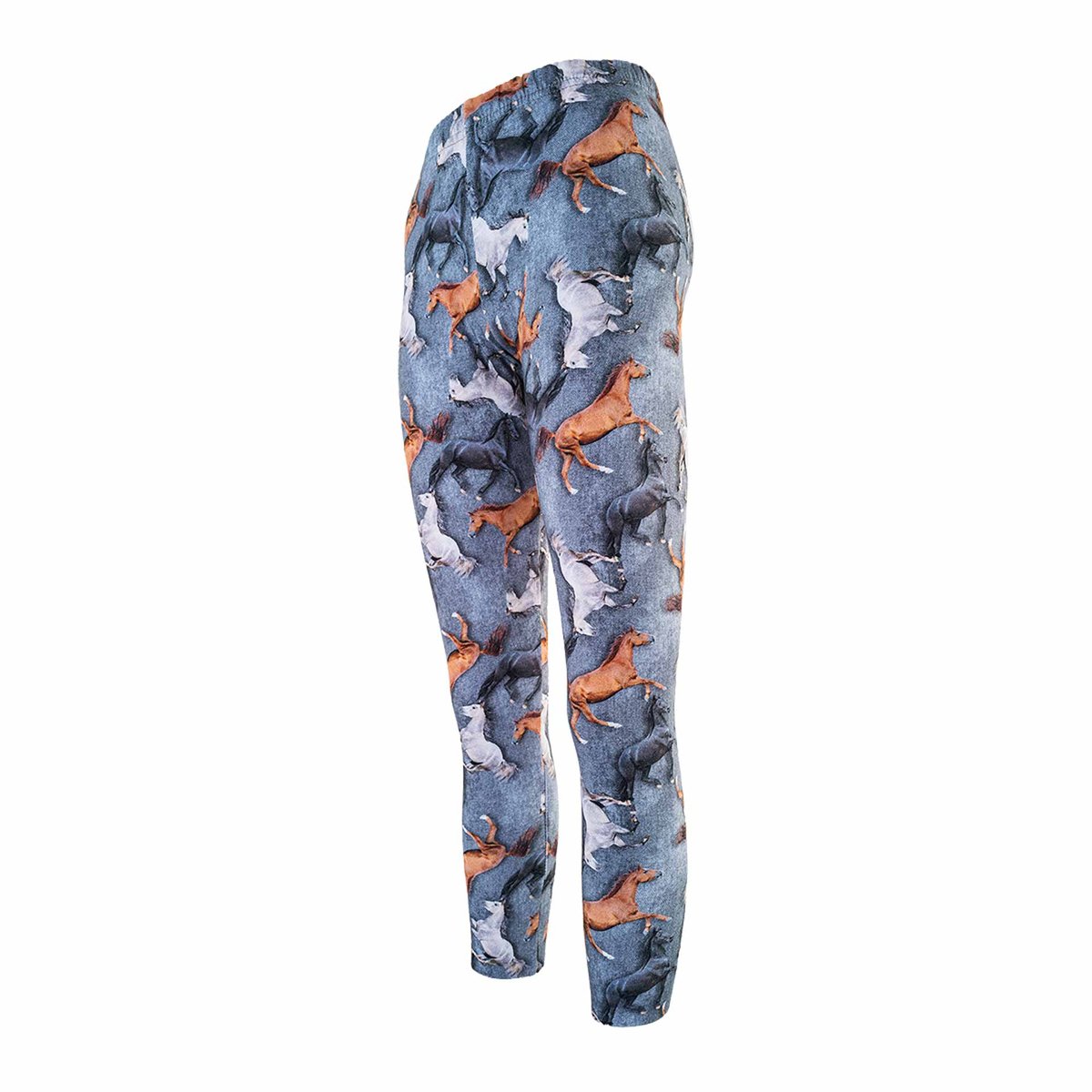Tup Tup, Legginsy dziewczęce, ocieplane, konie, rozmiar 92