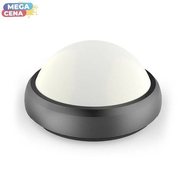 V-tac v-tac Plafon LED VT-8015-B 12W 840LM 4000K IP54 okrągły czarny (SKU5052)