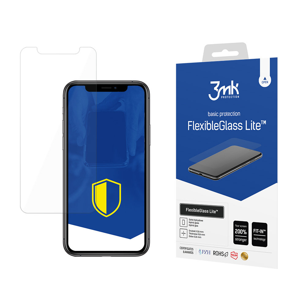 3MK Szkło Hybrydowe Iphone X / Xs / 11 Pro Flexibl