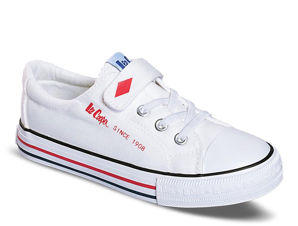 Buty dziecięce Lee Cooper Smart Step Białe (LCW-22-44-0804K)