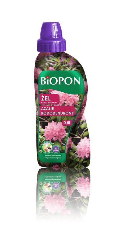 Biopon N Nawóz mineralny w żelu do rododendronów, azalii i różaneczników, butelka 500ml
