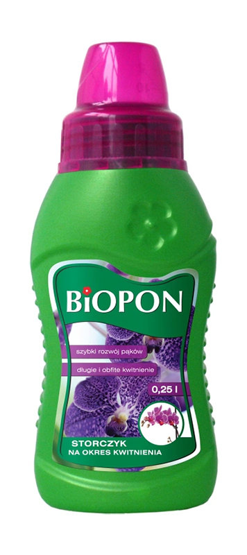 bros BIOPON nawóz do storczyków na okres kwitnienia płyn 250ml