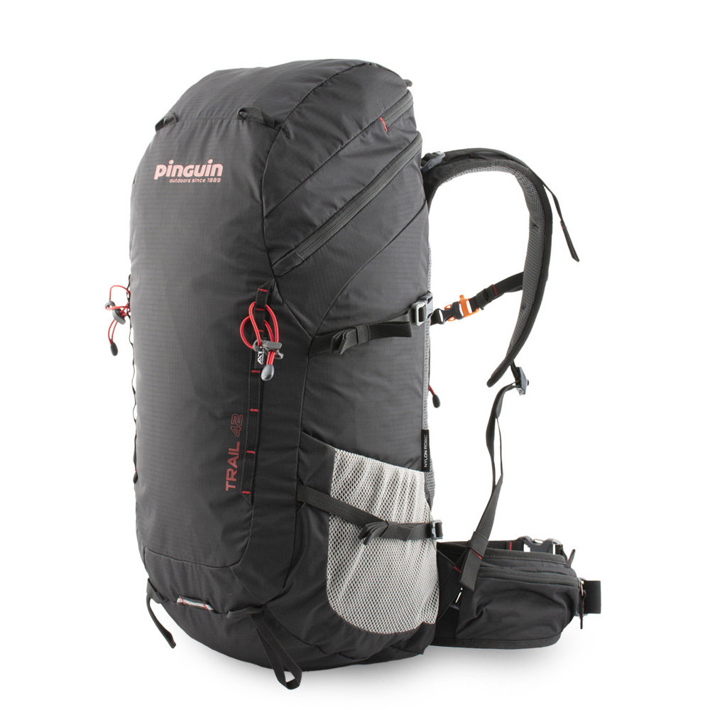 Plecak turystyczny Pinguin Trail 42 Nylon Black