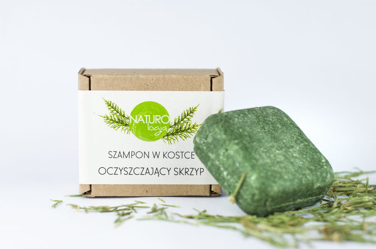 Naturologia Szampon W Kostce Oczyszczający Skrzyp