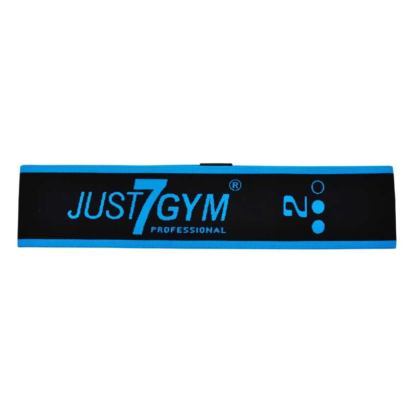 Just7Gym, guma do ćwiczeń, Mini Band Pro, niebieska