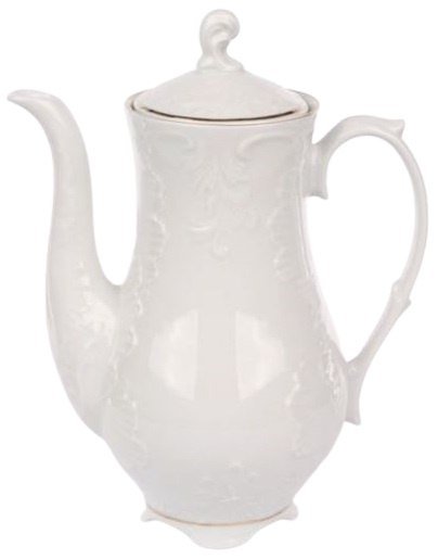Chodzież ĆMIELÓW ROCOCO IMBRYK 1,2L ZŁOTA LINIA 3606 PORCELANA 5907786713931